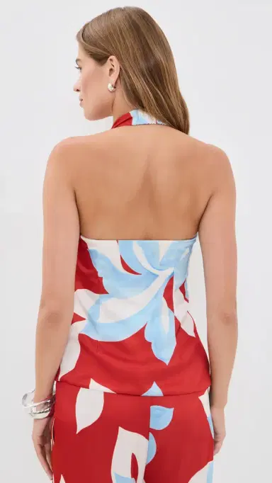 SEVEN WONDERS Kaeli Halter Top Amoree Red | Thumbnail 3 SEVEN WONDERS Kaeli Halter Top Amoree Red | Thumbnail 3