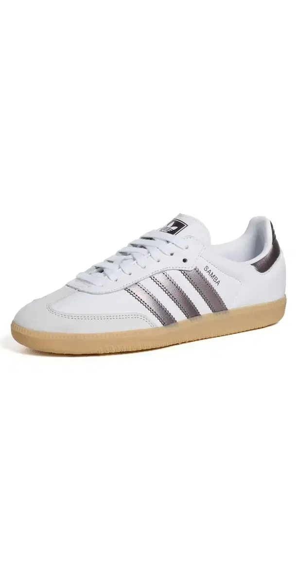 adidas Samba OG Sneakers Ftwr White/Coffee Met/Gum 4