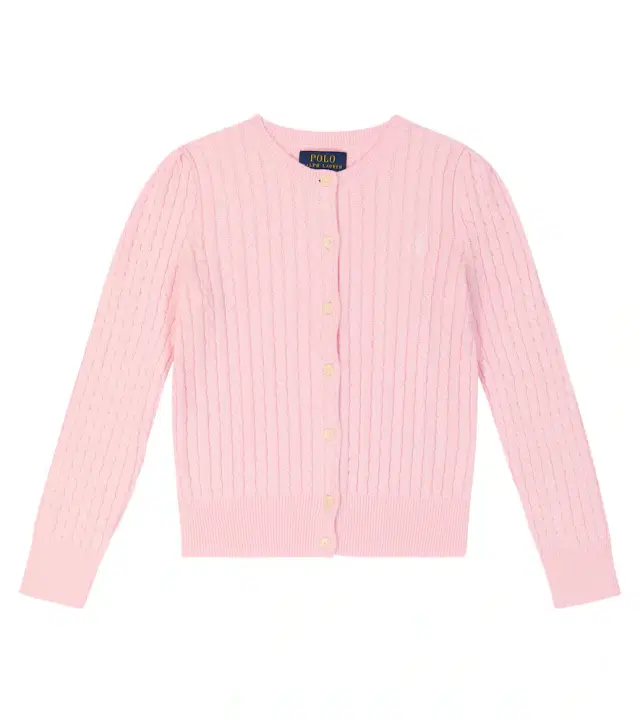 Polo Ralph Lauren Kids Ribbed-knit cardigan