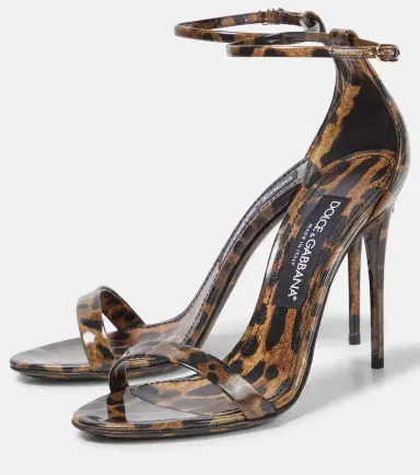 Dolce & Gabbana x Kim leopard-print leather sandals | Thumbnail 3 Dolce & Gabbana x Kim leopard-print leather sandals | Thumbnail 3