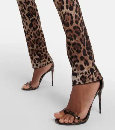 Dolce & Gabbana x Kim leopard-print leather sandals | Thumbnail 6 Dolce & Gabbana x Kim leopard-print leather sandals | Thumbnail 6