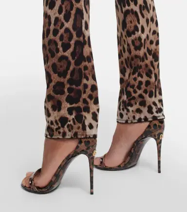 Dolce & Gabbana x Kim leopard-print leather sandals | Thumbnail 7 Dolce & Gabbana x Kim leopard-print leather sandals | Thumbnail 7