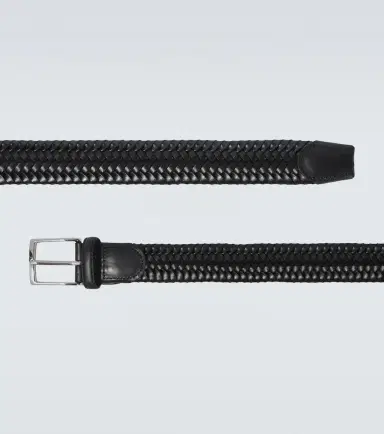 Rubinacci Braided leather belt | Thumbnail 2