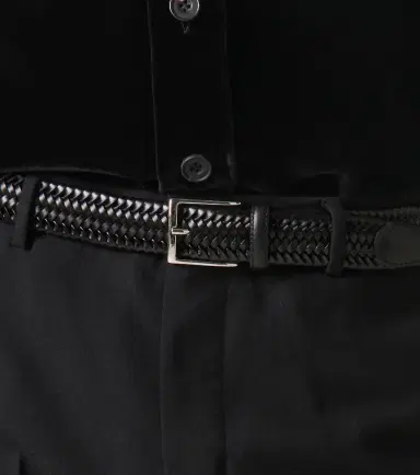 Rubinacci Braided leather belt | Thumbnail 4