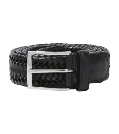 Rubinacci Braided leather belt | Thumbnail 1