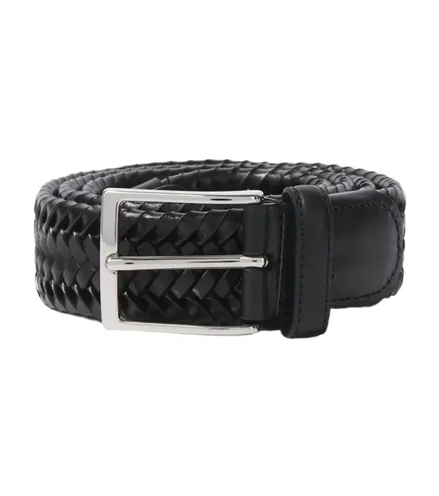 Rubinacci Braided leather belt
