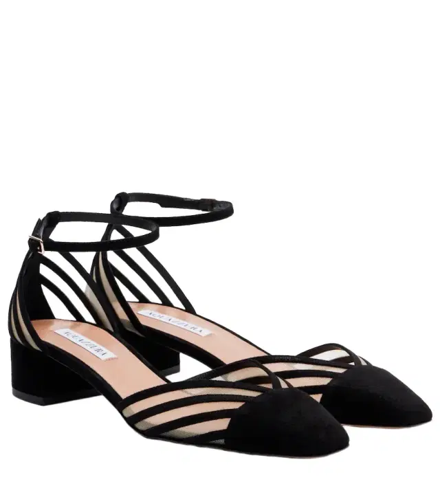 Aquazzura Alana 35 suede pumps
