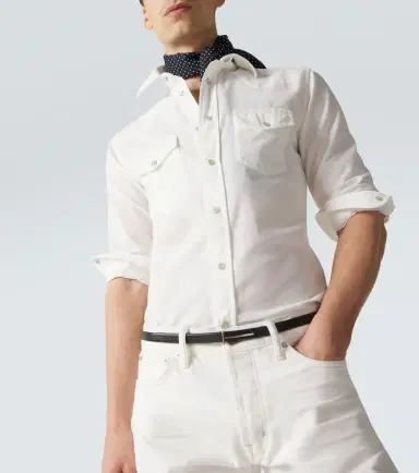 Tom Ford Cotton corduroy Western shirt | Thumbnail 6