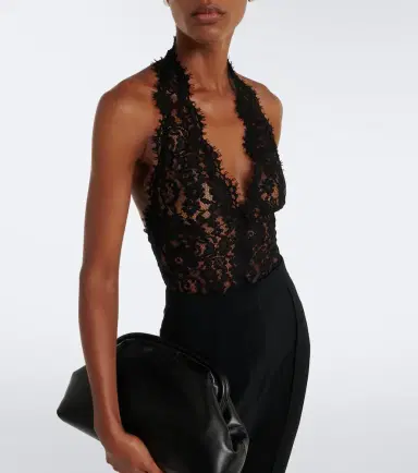 Stella McCartney Lace halterneck top | Thumbnail 2 Stella McCartney Lace halterneck top | Thumbnail 2