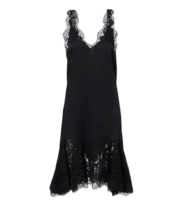 Stella McCartney Lace-trimmed minidress