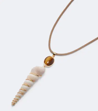 Jennifer Behr Finley pearl seashell necklace | Thumbnail 3