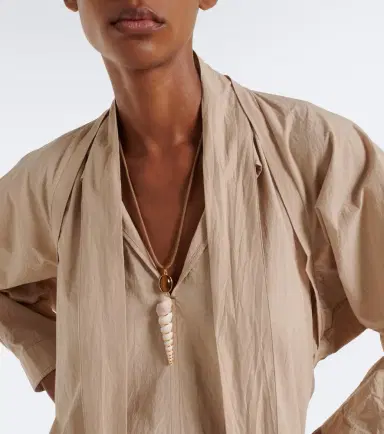Jennifer Behr Finley pearl seashell necklace | Thumbnail 4