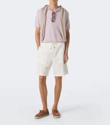 Canali Linen and silk shorts | Thumbnail 2