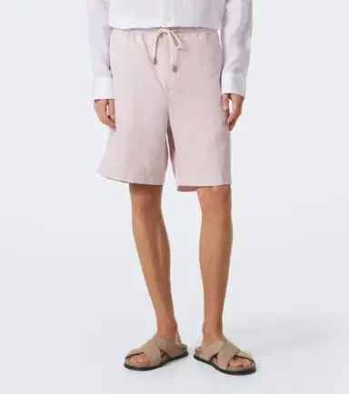 Canali Linen and silk shorts | Thumbnail 3