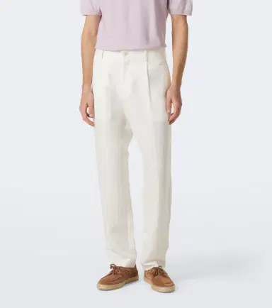 Canali Linen and silk slim pants | Thumbnail 5