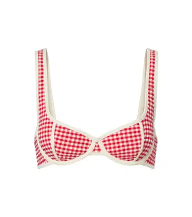 Montce Romy gingham seersucker bikini top | Thumbnail 1