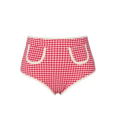Montce Polly gingham bikini bottoms | Thumbnail 1