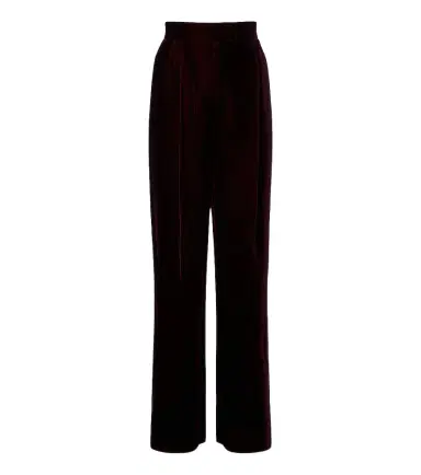 Valentino Velvet wide-leg pants | Thumbnail 1 Valentino Velvet wide-leg pants | Thumbnail 1