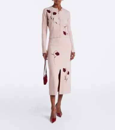 Erdem Floral-appliqué cardigan | Thumbnail 4