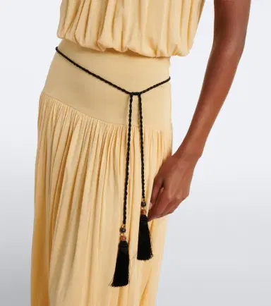Jennifer Behr Gigi 18kt gold-plated braided belt | Thumbnail 2 Jennifer Behr Gigi 18kt gold-plated braided belt | Thumbnail 2