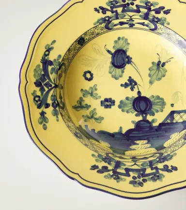 Ginori 1735 Oriente Italiano porcelain soup plate | Thumbnail 3