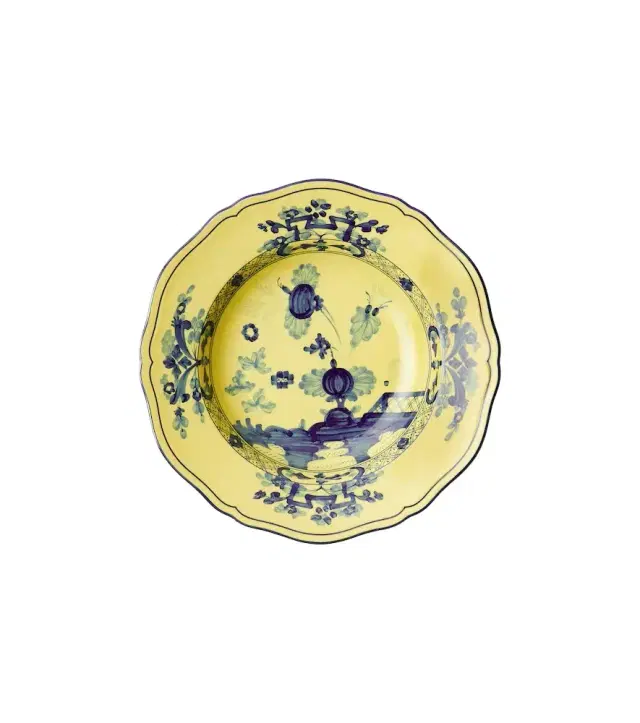 Ginori 1735 Oriente Italiano porcelain soup plate