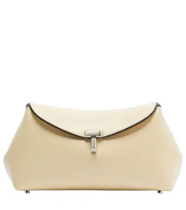 TOTEME T-Lock Mini leather clutch | Thumbnail 1