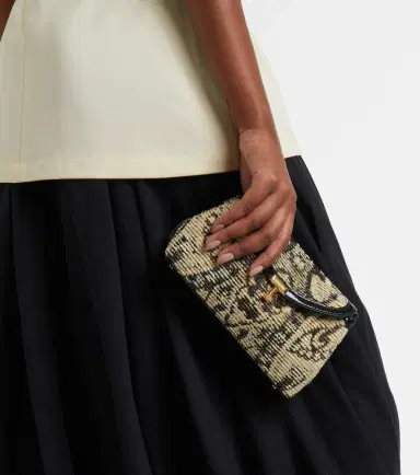 TOTEME T-Lock Mini clutch | Thumbnail 3 TOTEME T-Lock Mini clutch | Thumbnail 3