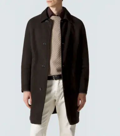 Brioni Shearling-lined suede coat | Thumbnail 6 Brioni Shearling-lined suede coat | Thumbnail 6