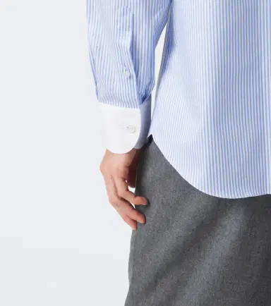 Brioni Striped cotton shirt | Thumbnail 2