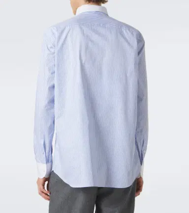 Brioni Striped cotton shirt | Thumbnail 3