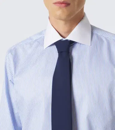 Brioni Striped cotton shirt | Thumbnail 6