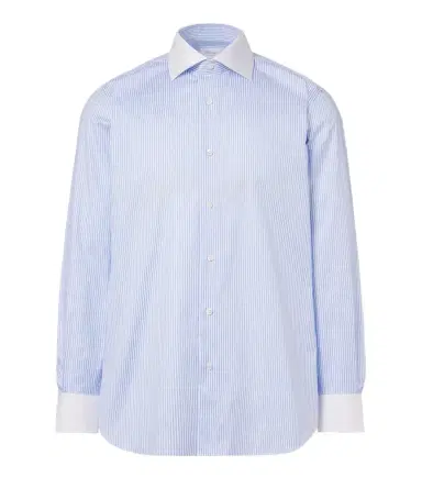 Brioni Striped cotton shirt | Thumbnail 1