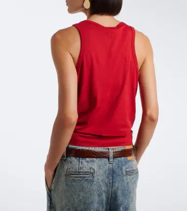 Magda Butrym Cropped cotton-blend top | Thumbnail 6