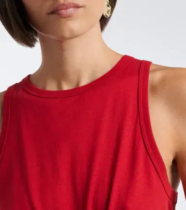 Magda Butrym Cropped cotton-blend top | Thumbnail 7