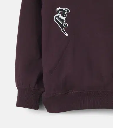 MOLO Mic printed cotton jersey hoodie | Thumbnail 3