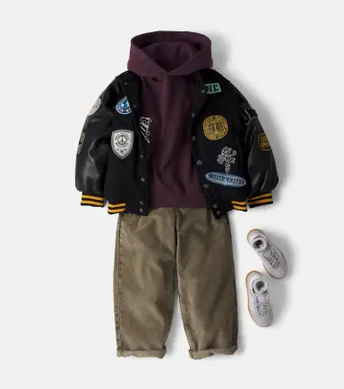 MOLO Mic printed cotton jersey hoodie | Thumbnail 4