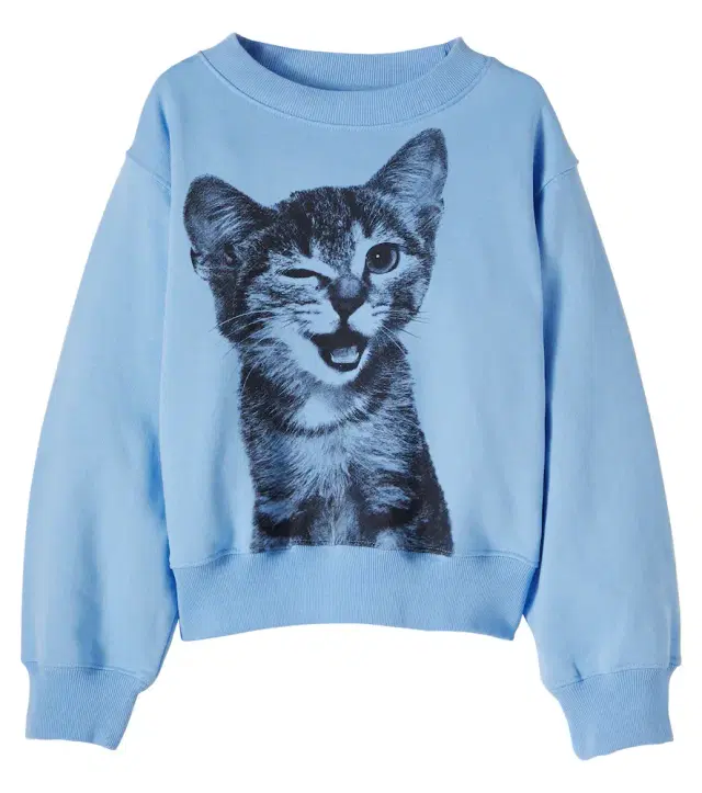 Molo Marge printed cotton jersey sweatshirt