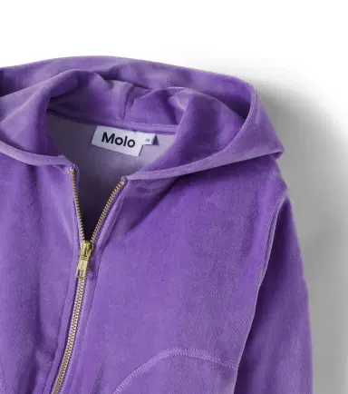 MOLO Milla cotton velour hoodie | Thumbnail 2