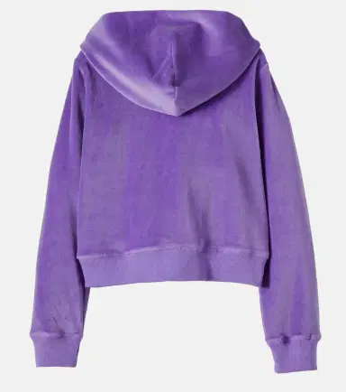 MOLO Milla cotton velour hoodie | Thumbnail 4