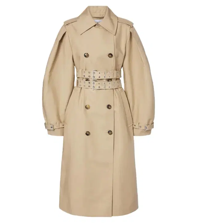 Ganni Cotton trench coat