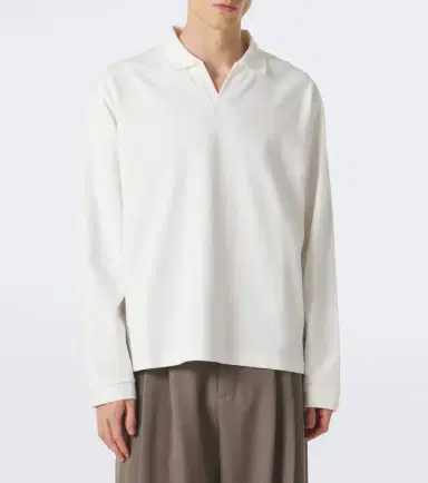 Studio Nicholson Cotton polo jersey shirt | Thumbnail 3