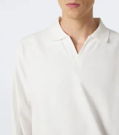 Studio Nicholson Cotton polo jersey shirt | Thumbnail 5