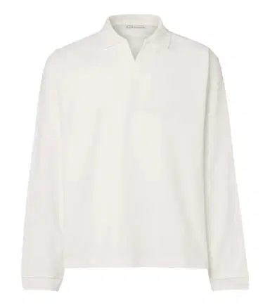 Studio Nicholson Cotton polo jersey shirt | Thumbnail 1