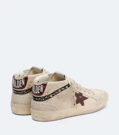 Golden Goose Mid Star embellished suede high-top sneakers | Thumbnail 2 Golden Goose Mid Star embellished suede high-top sneakers | Thumbnail 2