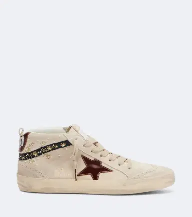Golden Goose Mid Star embellished suede high-top sneakers | Thumbnail 3 Golden Goose Mid Star embellished suede high-top sneakers | Thumbnail 3
