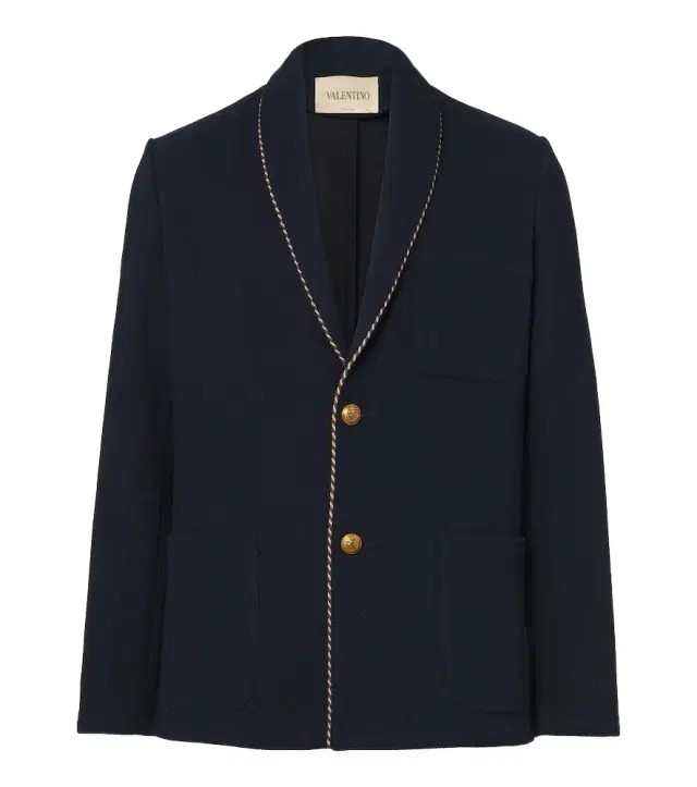 Valentino Cotton twill blazer