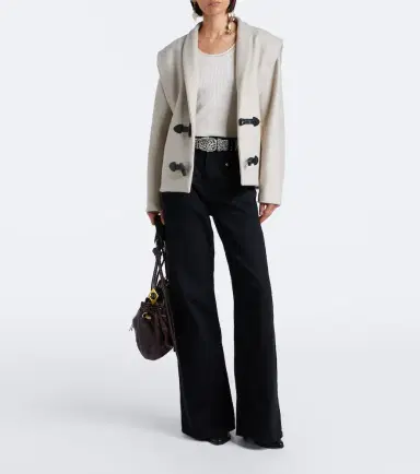 Isabel Marant Maia Medium leather shoulder bag | Thumbnail 4