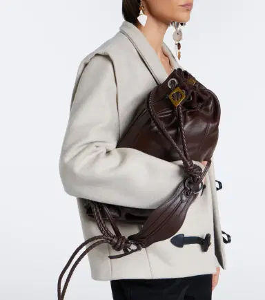 Isabel Marant Maia Medium leather shoulder bag | Thumbnail 5