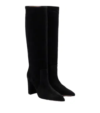 Paris Texas Anja suede knee-high boots | Thumbnail 1